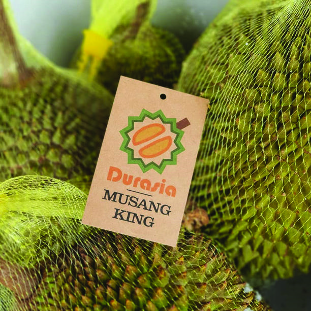 Branded premium produce prepared for export